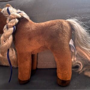 Breyer Plush Chestnut Horse with Braided Mane